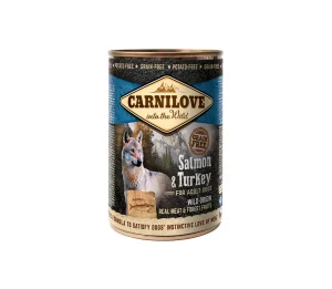 Carnilove konservai šunims Wild Meat Salmon&Turkey 400 g