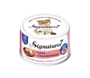 Signature7 Tuna with Cranberries Pate konservai katėms su tunu ir spanguolėmis 80 g