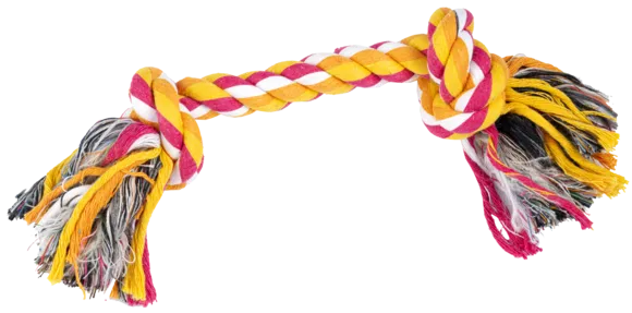 GIMDOG žaislas šunims virvė su dviem mazgais, 18cm