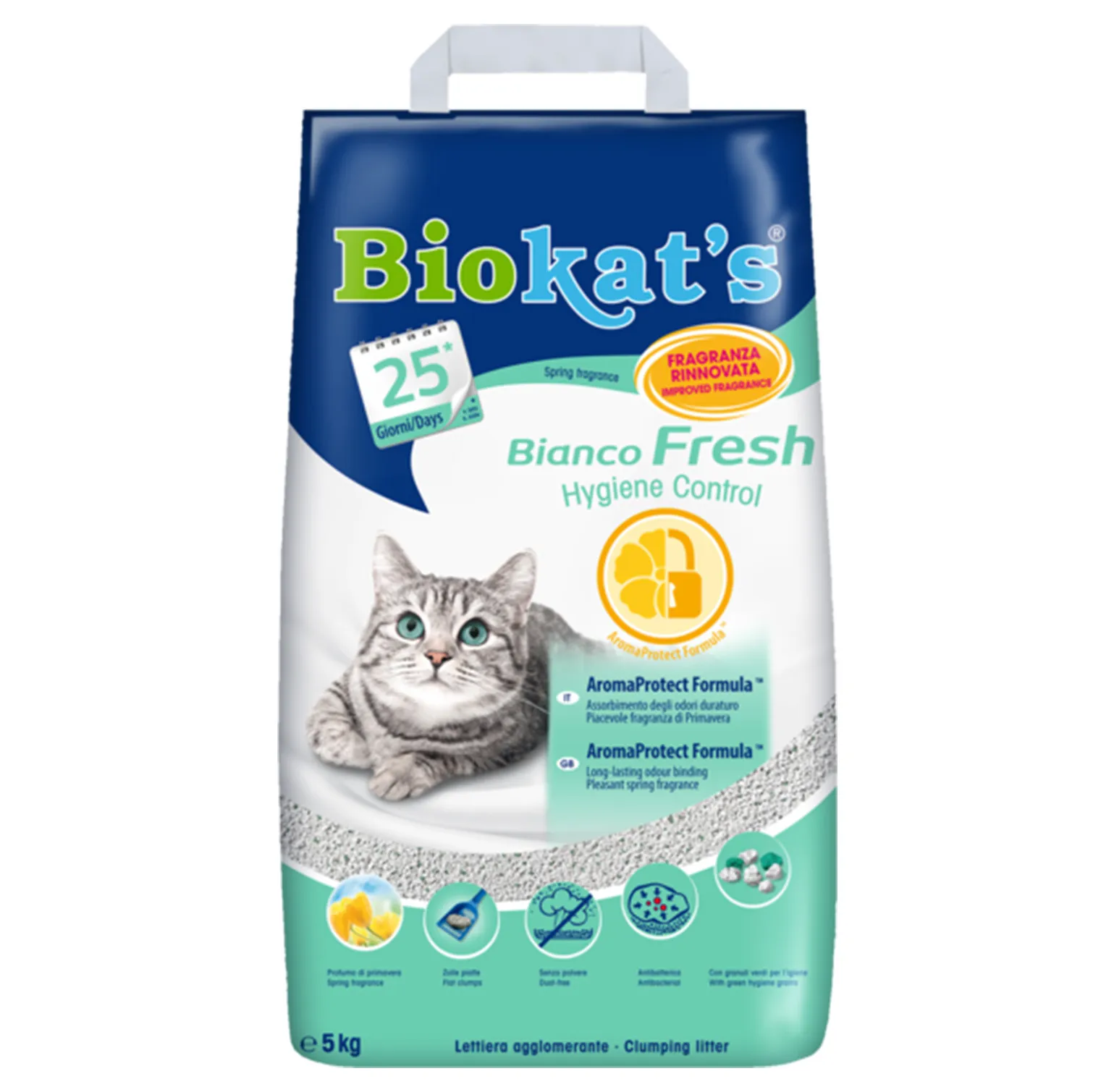 Biokat's Bianco Fresh Hygienie Control 5kg