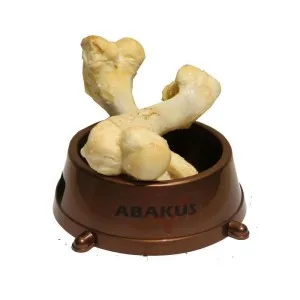 Džiovinti kiaulės kaulai balti (10 vnt)