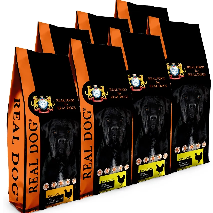 Real Dog 7*20kg: Chicken - 6, Chicken XL - 1