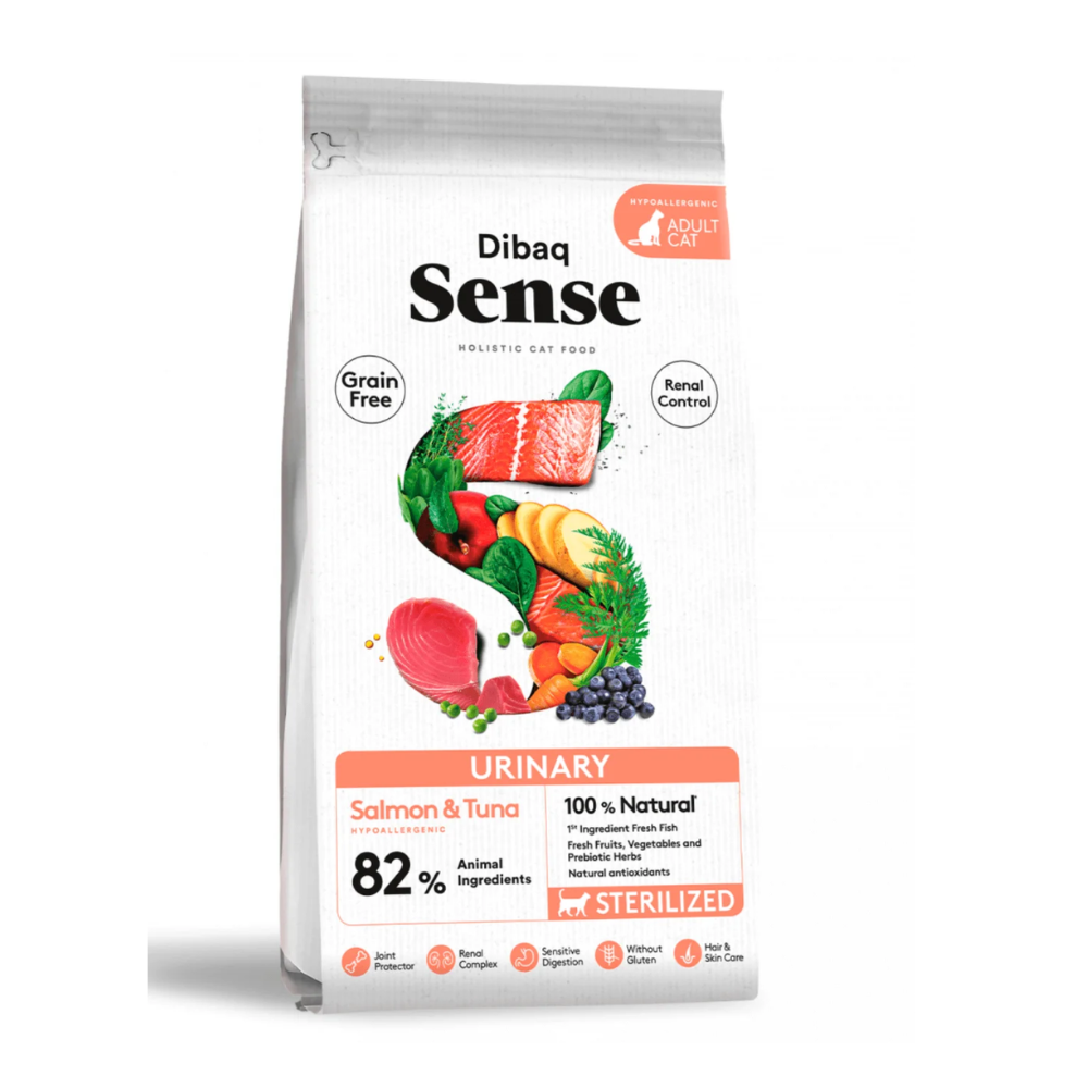 Dibaq maistas sterilizuotoms katėms URINARY 1,5KG